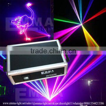 6w-15w RGB laser 3D animation scanner projector ILDA DMX dance bar Xmas Party Disco DJ effect Light stage Lights Show system