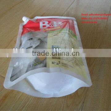 Stand up Spout Packaging Bag for Soap Liquid photo-2