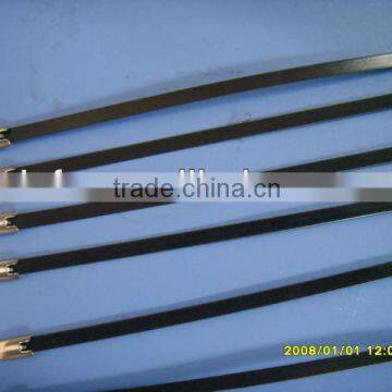 Polyester Coated Stainless Steel Cable Ties