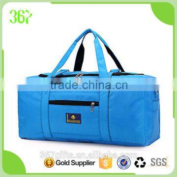 Fashion Sports Bag Travel Duffel Luggage Bag With Shoe Compartment
