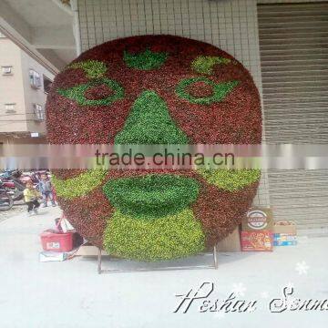 factory customize garden park decoration artificial plastic topiary frame