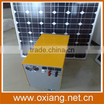 Solar power generator kit for home use