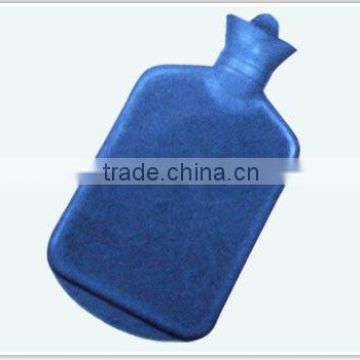 China Yangzhou factory professional customized BS quality 2000ml rubber giant hot water bottle(33*20cm)