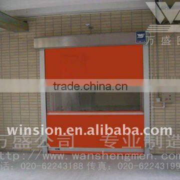 Fabric rapid rolling door roll up door