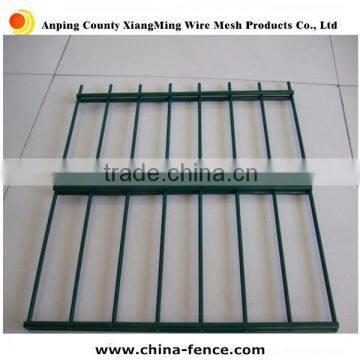 Powder coated RAL6005 green colour twin wire fence 868 fence