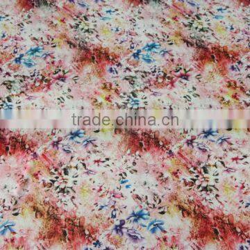 Gradual change hot stylish polyester digital printing fabric