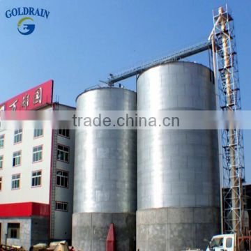 Automatic assembled galvaznied concrete cement grain silo