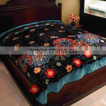 high quality printed two ply korean cheap blanket