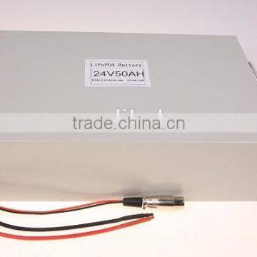 NEW!! Hot Sell 24V 50Ah LiFePO4 Battery Pack for AGV