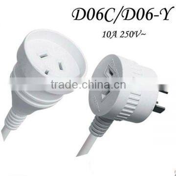 Australia piggyback power cord