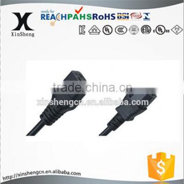 china supplier home appliance C19 to C13 power cords