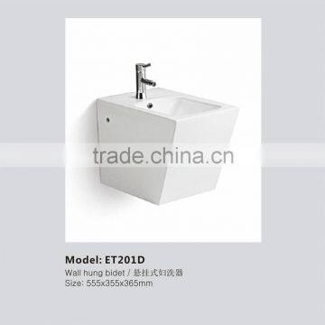 Wall Mounted Ceramic Bidet ET201D