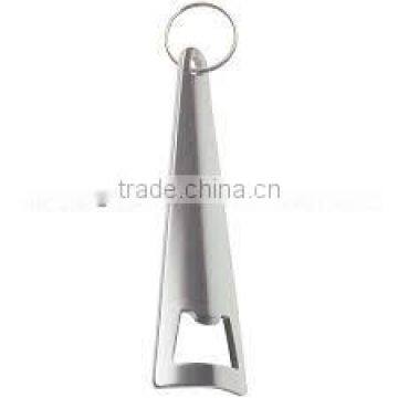 Aluminum Tepee Bottle Opener Key Ring