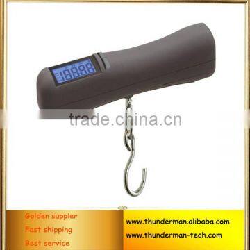 Wholesale 50KG 10G Portable Luggage Scale Digital Weighing Scale with Hook/Belt