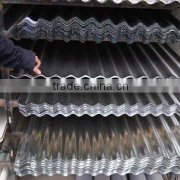 Hot dipped galvanized corrugated steel sheet