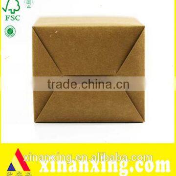 Tea Kraft Paper Box With LOGO Sticker photo-5