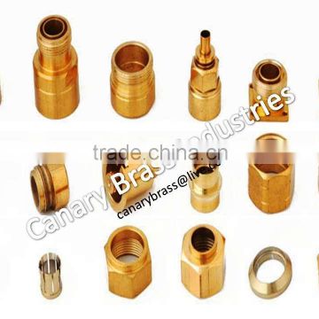 brass mechanical precision machining part