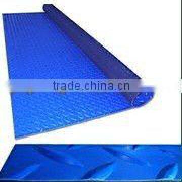 Black Checker /Willow -Leaf Strip Rubber Sheet (Garage Rubber Floor )