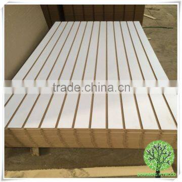 top quality grooved plywood decoration used commercial plywood prices