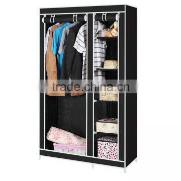 2 Door Folding Modular Bedroom Corner Wardrobe Design photo-2
