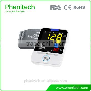 New arrival Digital Blood Pressure Monitor with 3 colors backlight