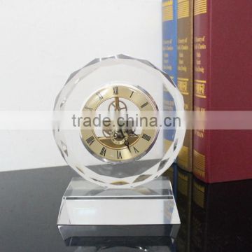 Beautiful cute mini crystal clock