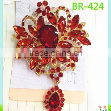 fashion brooches and pins bulk with drop