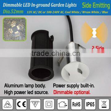 Beautifull Waterproof 1.6 Watt High Power Side Emitting Landscape Lights