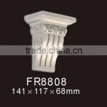 FR8808 PU Exotic Corbels / Building Decoration material / White European PU Exotic Corbels