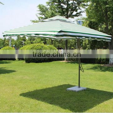 high quality striped patio umbrella