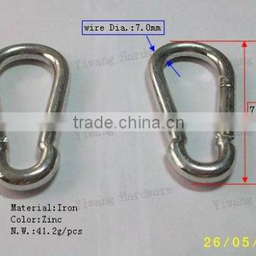 Zinc-plated Carbon steel display hanging hooks