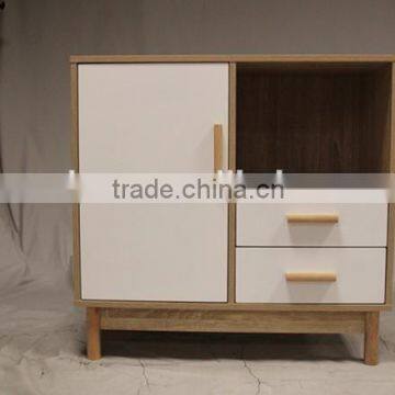 Wooden storage cabinet for bedroom