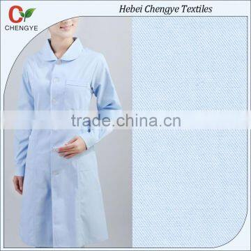100% polyester twill name fabric for medical uniform