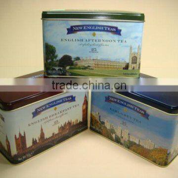 Tea Tin box