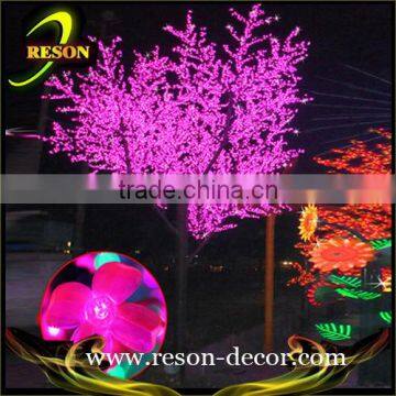 outdoor fake led maple tree