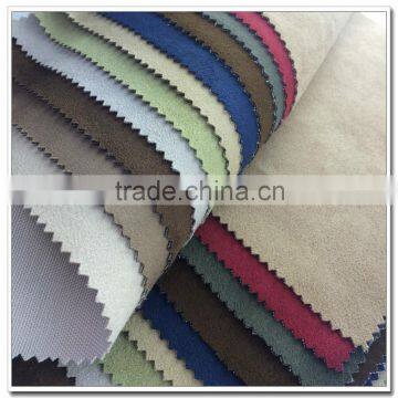 Wholesale 100 Polyester Suede Fabric/ Waterproof Suede Sofa Fabric