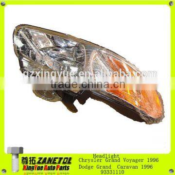 1996 Chrysler Grand Voyager Dodge Grand Caravan Auto part Headlight 93331110