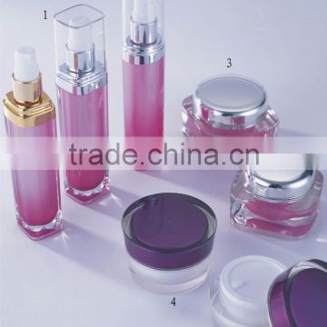 Arcylic Cosmetic Bottle and Jar applied in Cosmetic Packaging