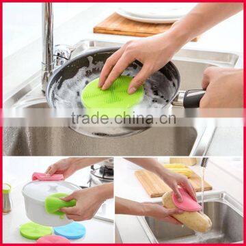 Soft Silicone Washing Brush Kitchen Essential Brush