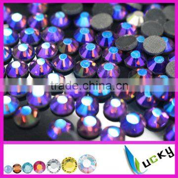 amethyst ab DMC flat back hotfix rhinestone                        
                                                Quality Choice