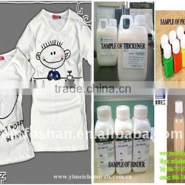 (YIMEI) acrylic polymer thickener for textile printing mix binder,soft agent,pigment paste