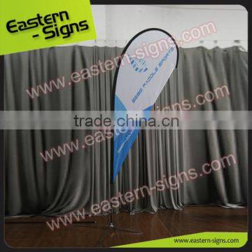 Promotion Polyester Custom Table Flags Teardrop Customized High Quality Feather Banner photo-6
