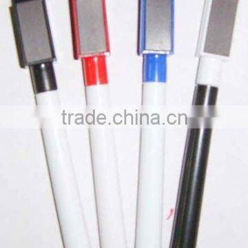 White Board Marker With Brush & Magnet