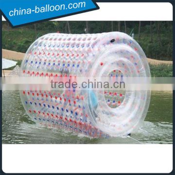 0.8mm/1.0mm pvc inflatable water roller, rolling ball for kids cheap price