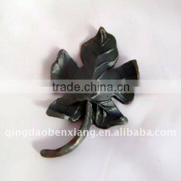 ornamental wrought iron component cast steel flower