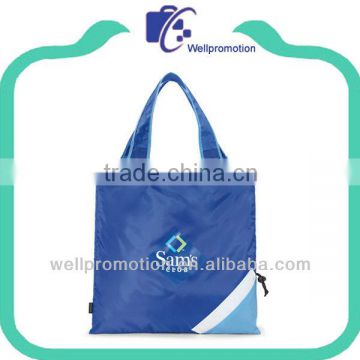 Wholesale polyester foldable nylon shopping bags with pouch                        
                                                Quality Choice