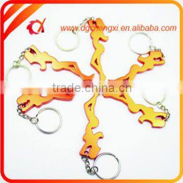 Promotion Aluminum Beauty Shaped Bottle Opener Keychain photo-3