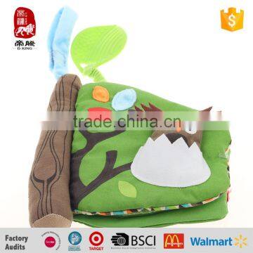 2016 Educational OEM Baby Kid Infant Play Cloth Book With Animals photo-5