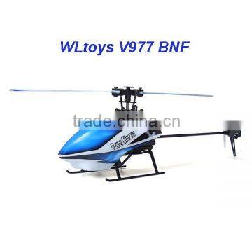 WLToys V977 6CH RC Helicopter Brushless Motor BNF(Only helicopter Body)V977 BNF RC Helicopter Toys vs v911 V912