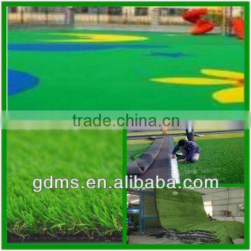 Economical artificial grass for back support floor cushion